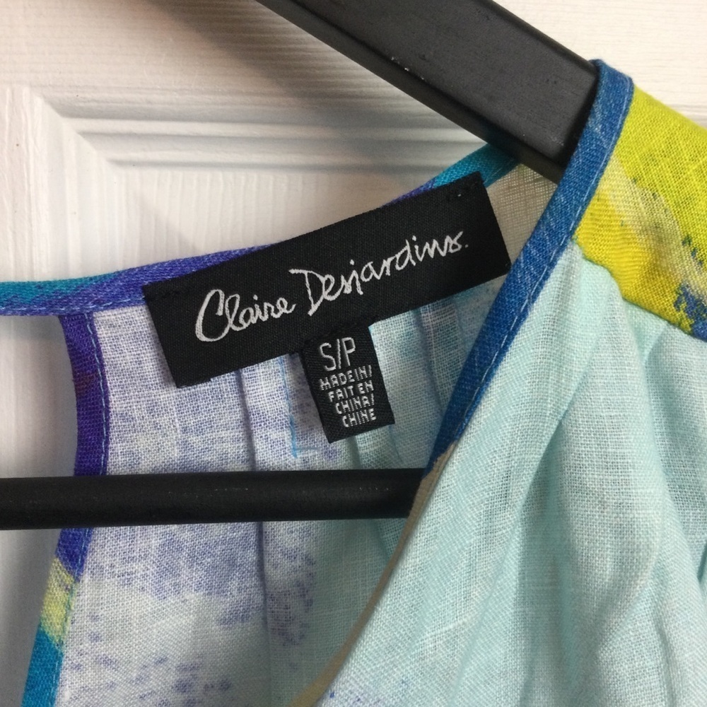 Colorful Sleeveless Dress - Picture 4 of 8